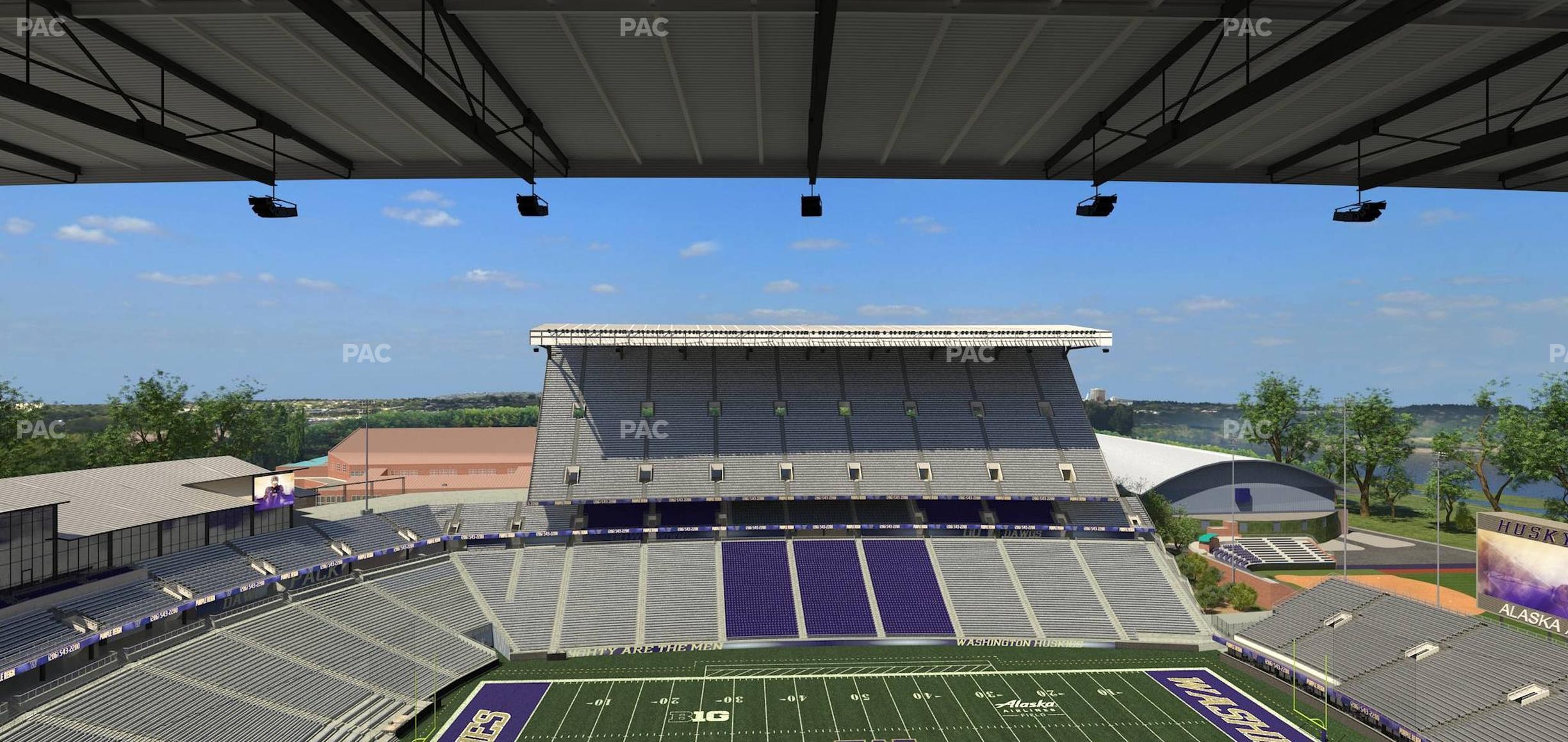 Seating view for Husky Stadium Section 307