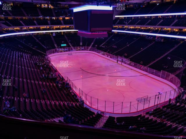 Seating view for Xcel Energy Center Section Club 19