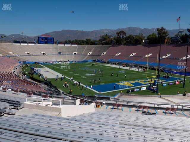 Seating view for Rose Bowl Stadium Section Upper 23