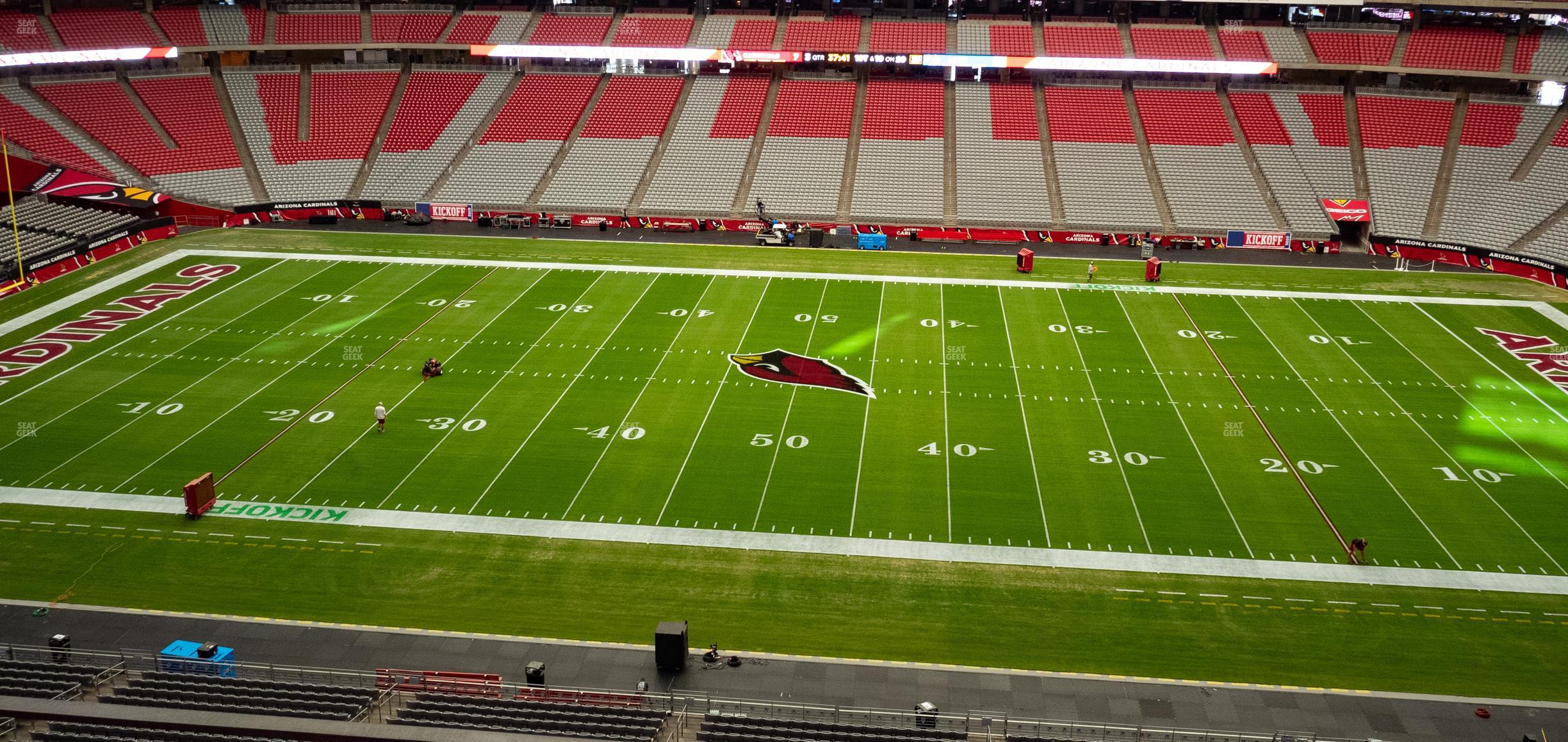 Seating view for State Farm Stadium Section Ring Of Honor 443