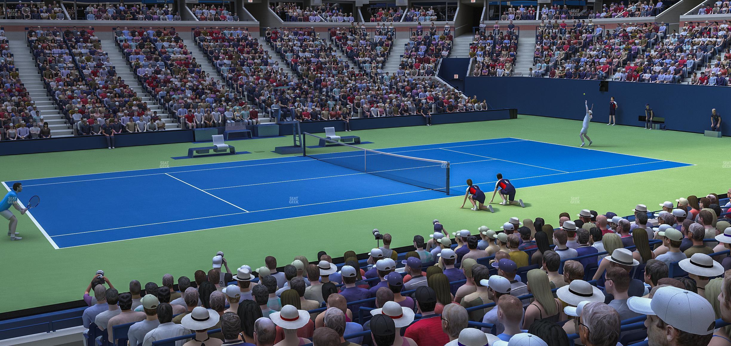 Seating view for Arthur Ashe Stadium Section 13