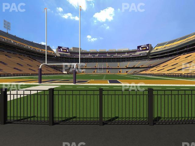 Seating view for Tiger Stadium Section Box 25