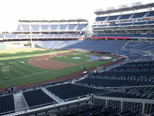 Seating view for Nationals Park Section 205