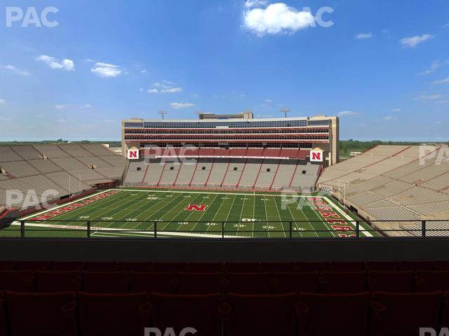 Seating view for Memorial Stadium Nebraska Section 405