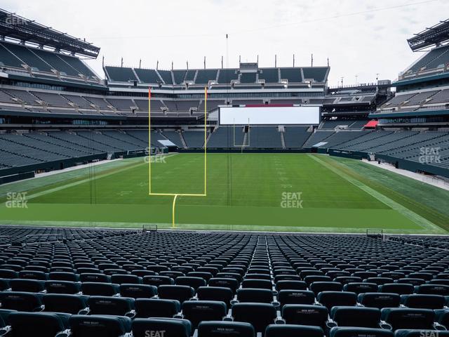 Seating view for Lincoln Financial Field Section 129