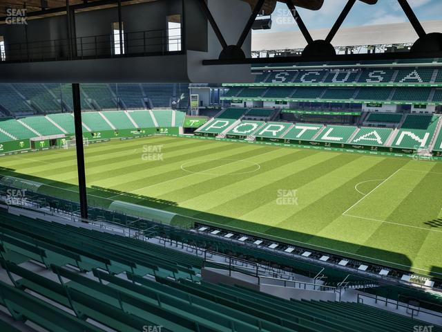 Seating view for Providence Park Section 222