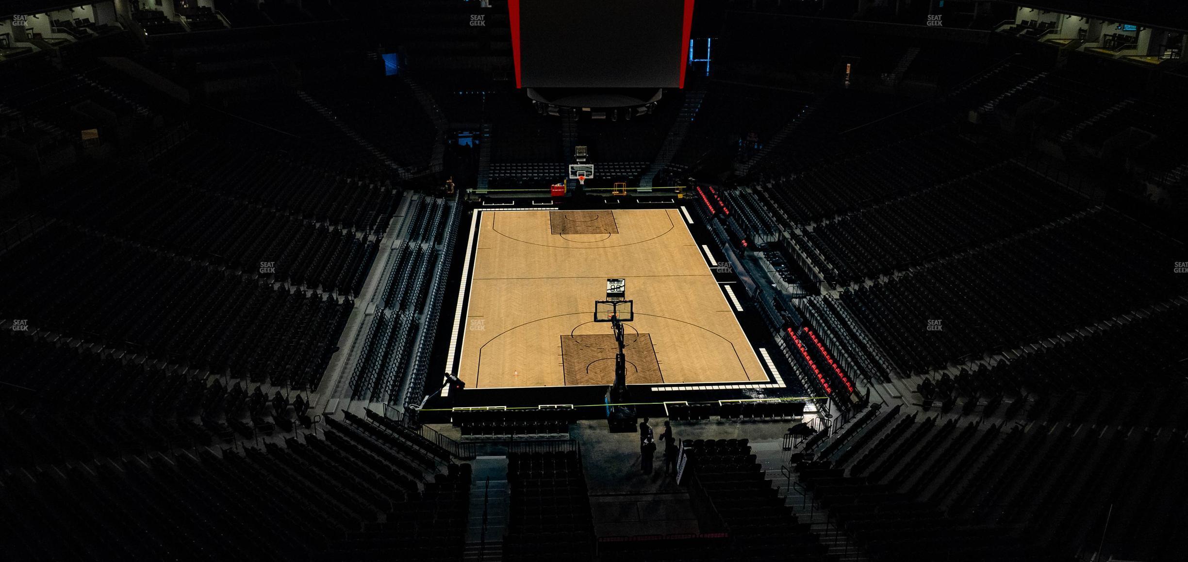 Seating view for Barclays Center Section 217 Wc