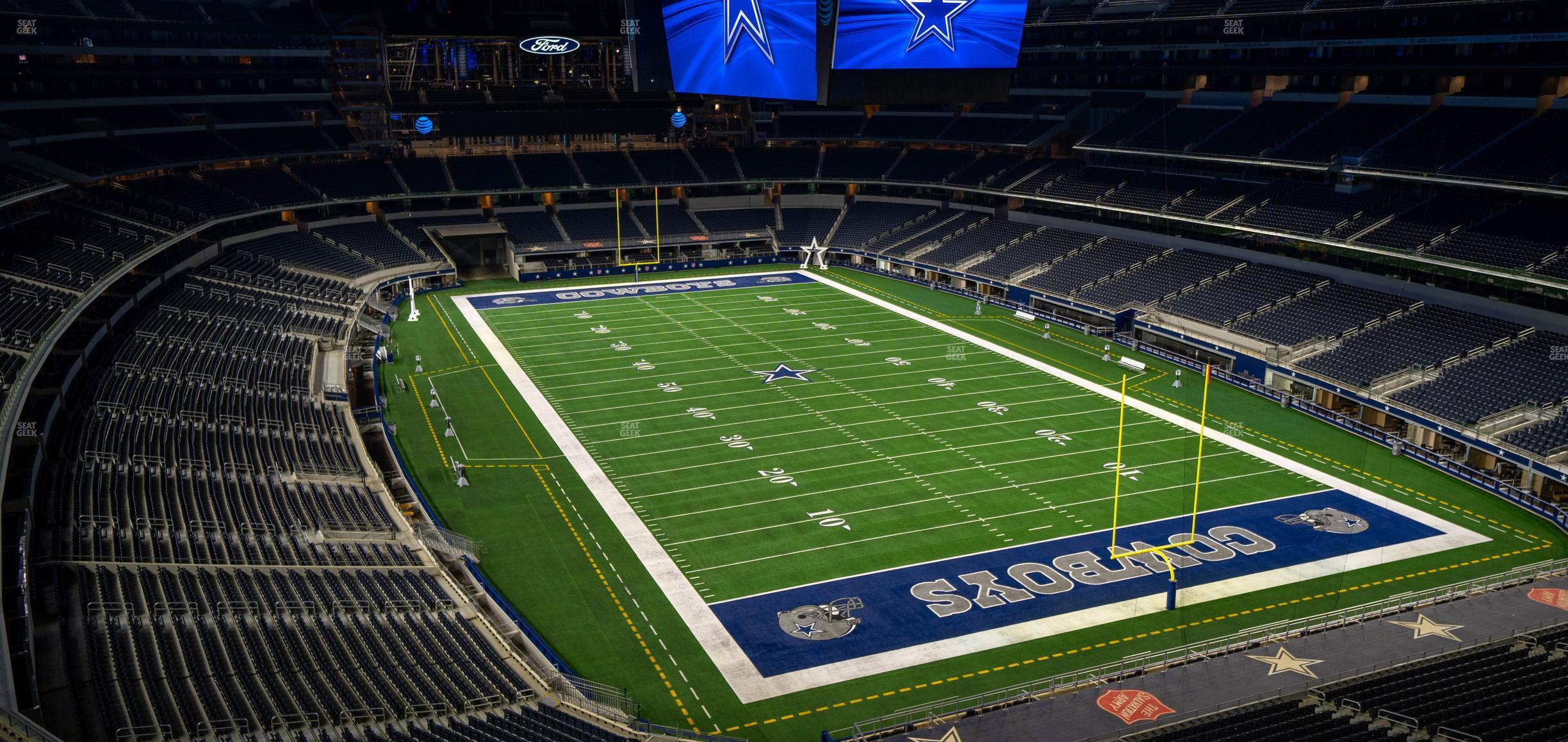 Seating view for AT&T Stadium Section Ring Of Honor Suite 571