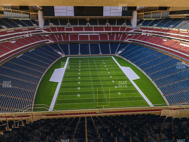 Seating view for NRG Stadium Section 722