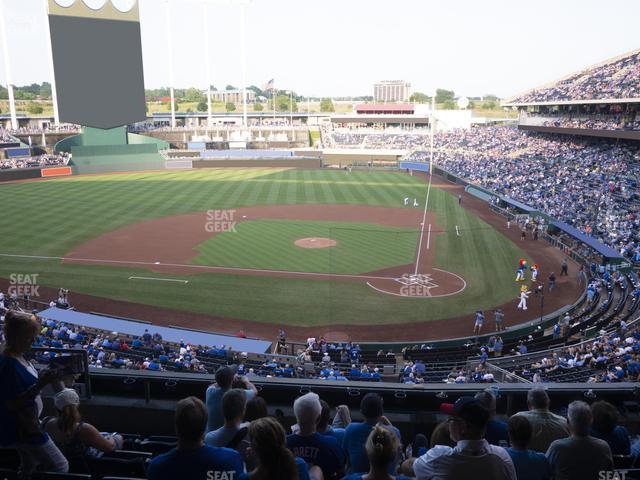 Seating view for Kauffman Stadium Section 311