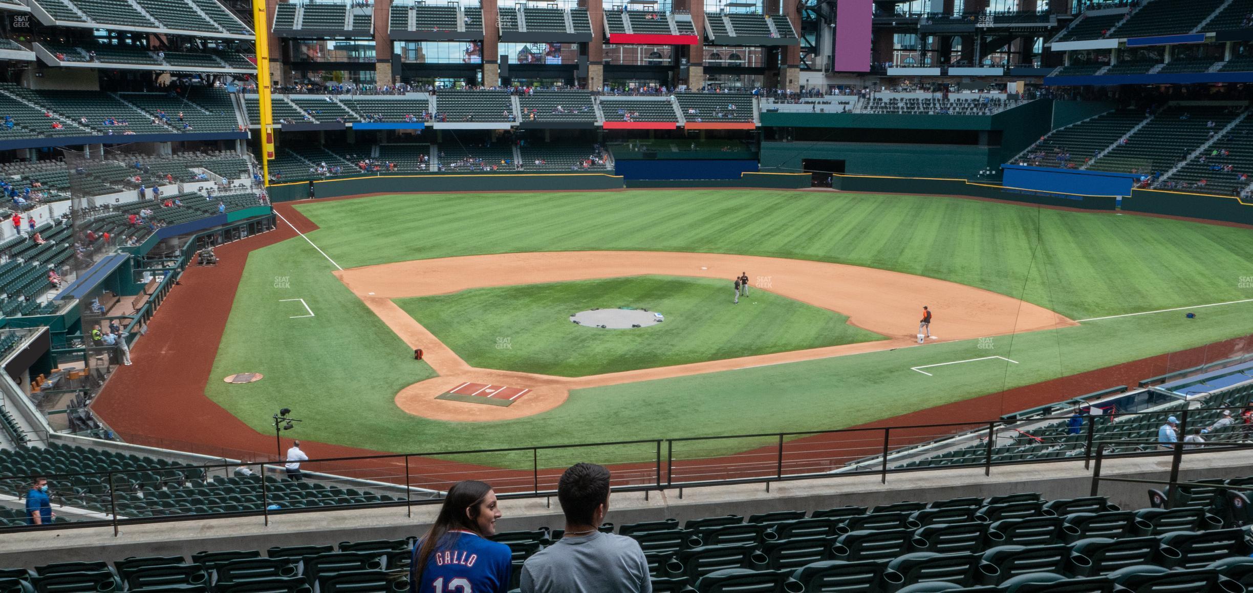 Seating view for Globe Life Field Section 116