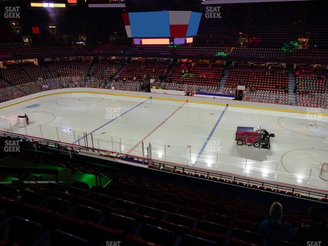 Seating view for Scotiabank Saddledome Section 227