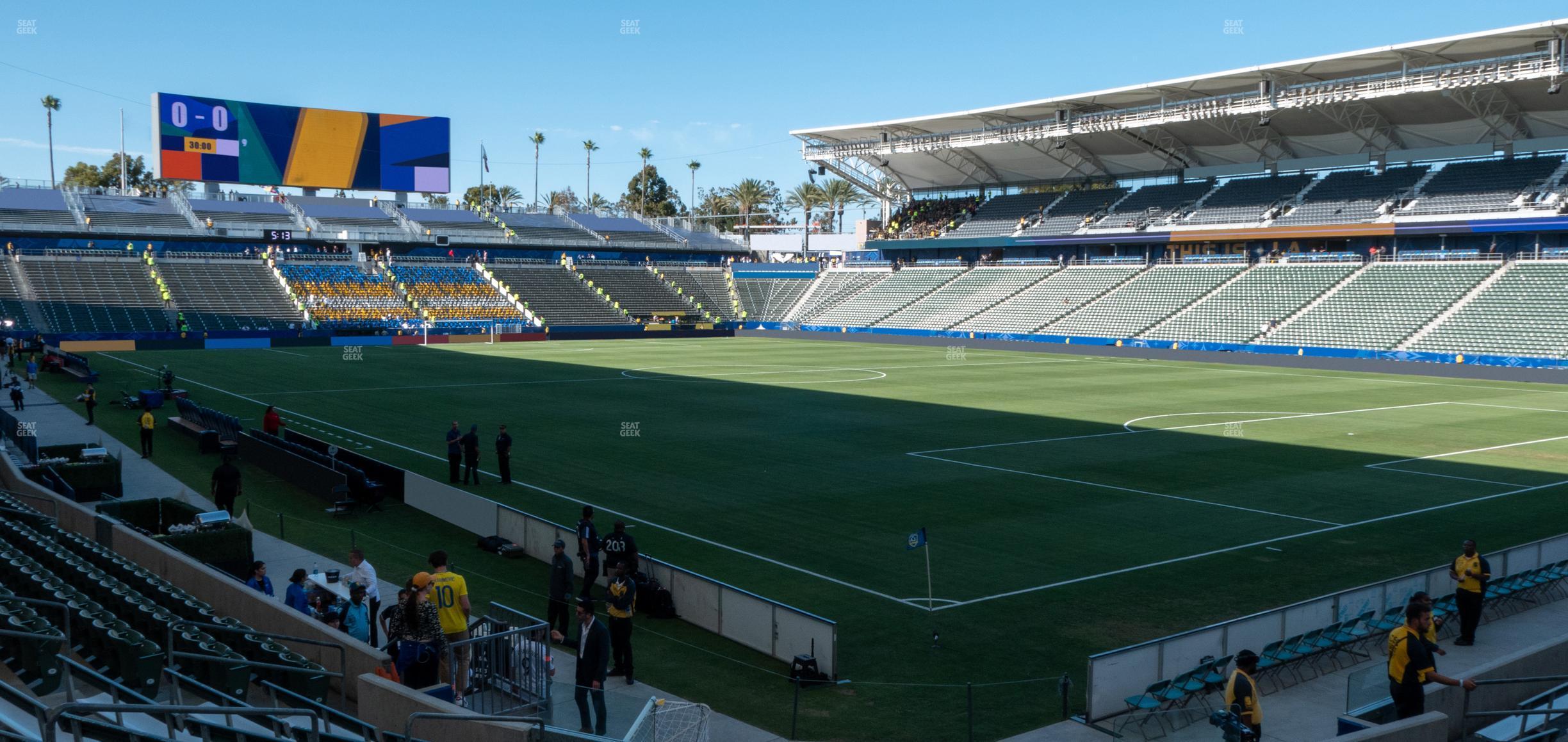 Seating view for Dignity Health Sports Park Section 105