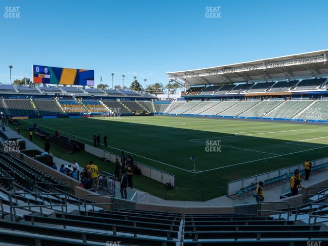 Seating view for Dignity Health Sports Park Section 105