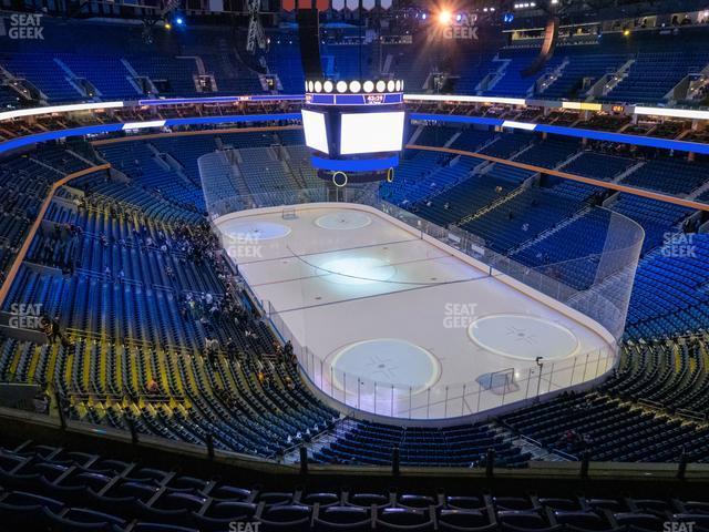 Seating view for KeyBank Center Section 301