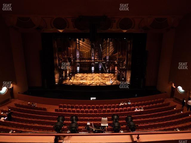 Seating view for ASU Gammage Auditorium Section Tier A 2