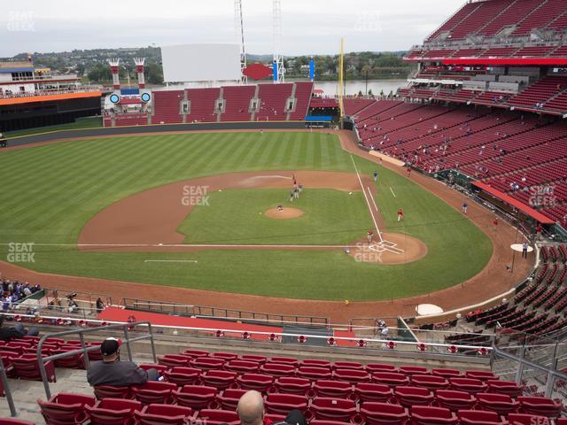 Seating view for Great American Ball Park Section 419