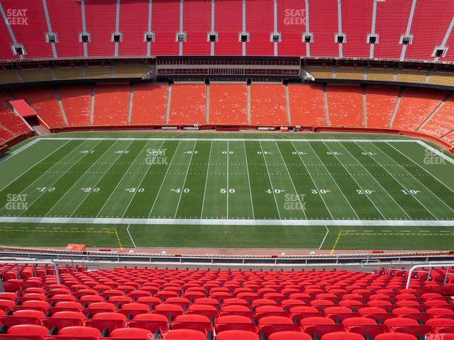 Seating view for GEHA Field at Arrowhead Stadium Section 301