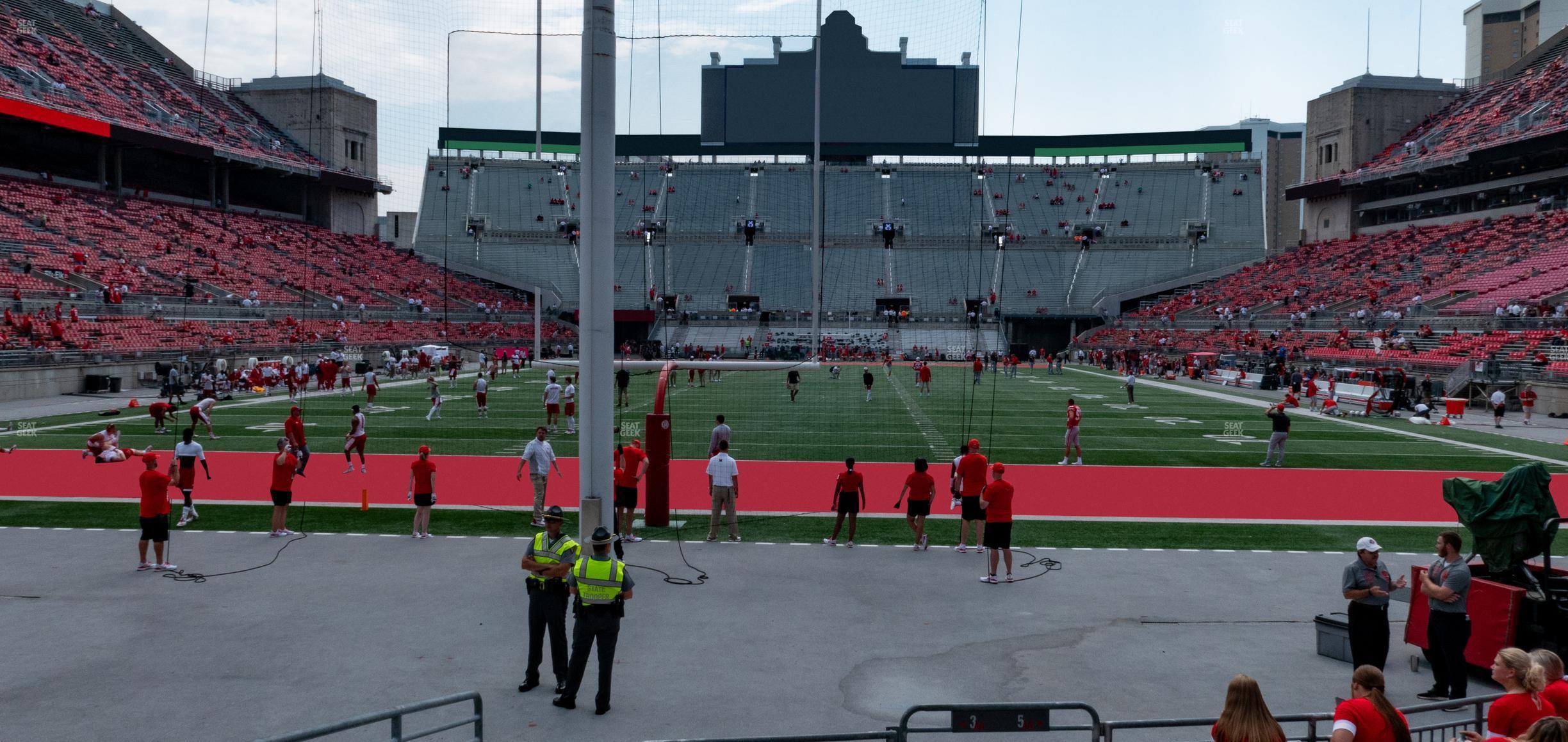 Seating view for Ohio Stadium Section 3 Aa