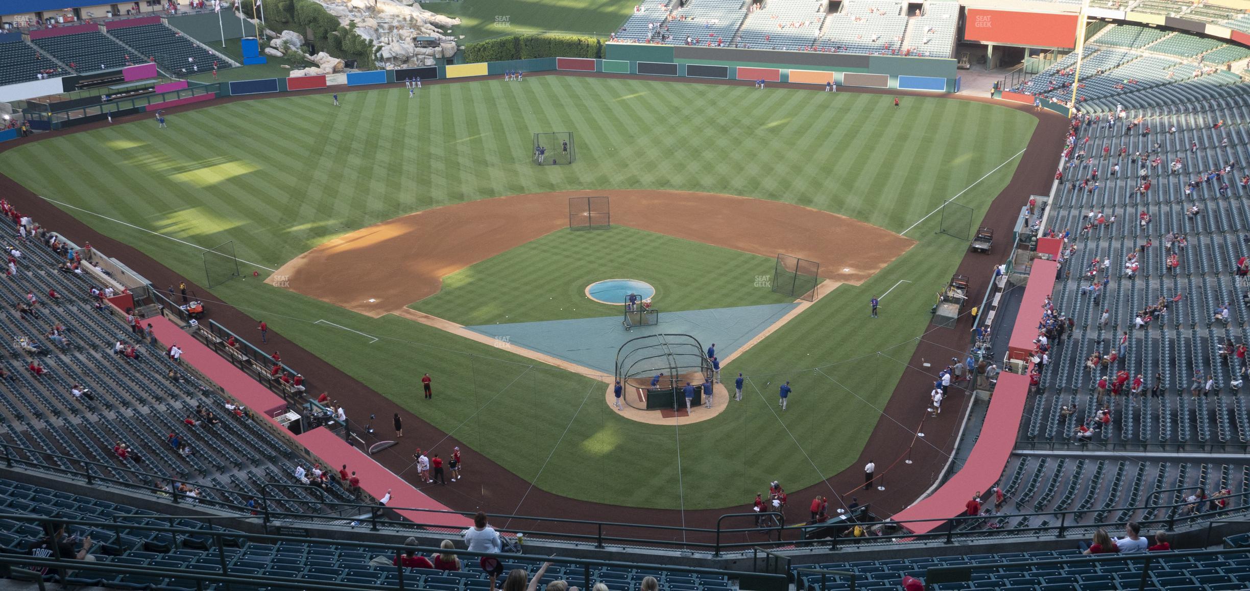 Seating view for Angel Stadium of Anaheim Section 519