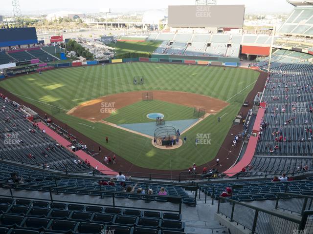 Seating view for Angel Stadium of Anaheim Section 519