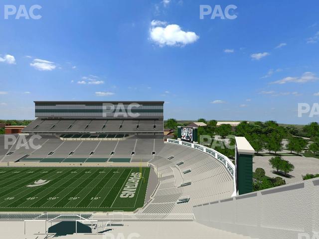 Seating view for Spartan Stadium (Michigan) Section 105