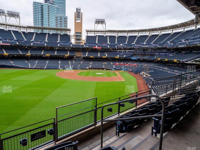 Seating view for Petco Park Section Western Metal Building Suite 4 D