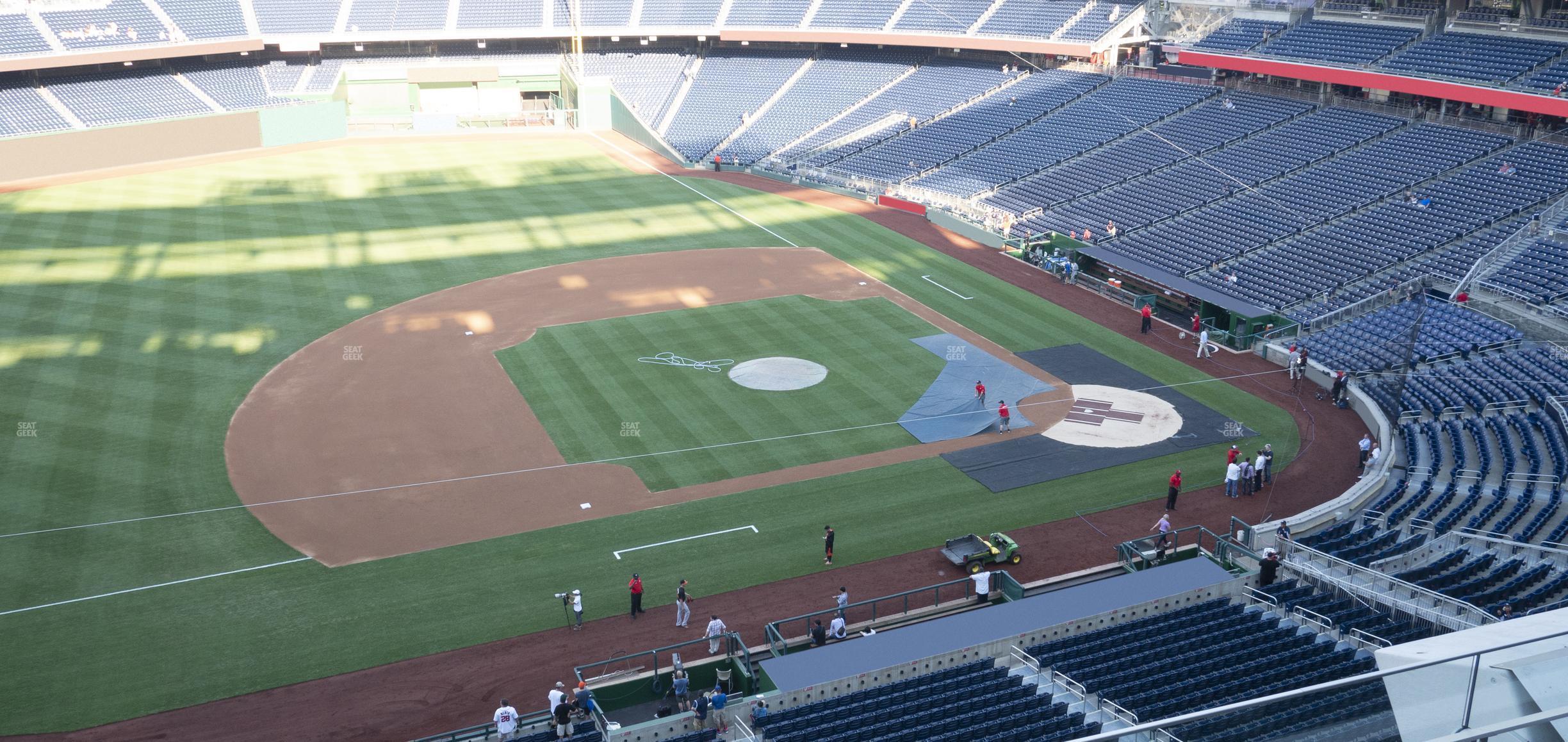 Seating view for Nationals Park Section 307