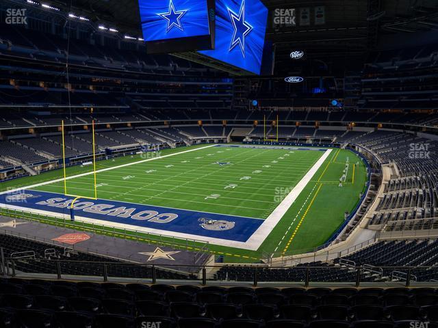 Seating view for AT&T Stadium Section 219