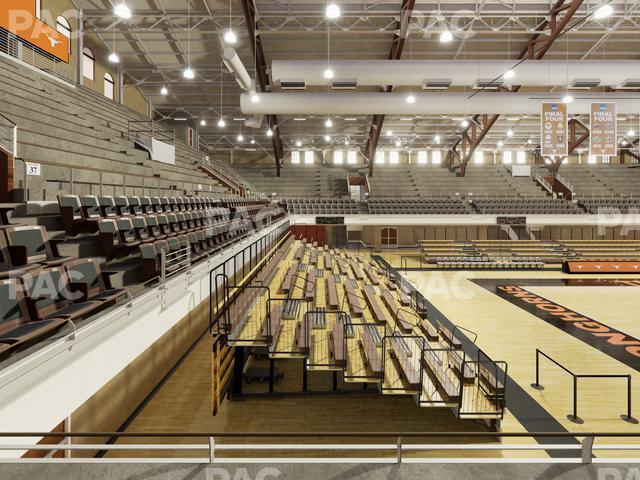 Seating view for Gregory Gym Section Chairback 35