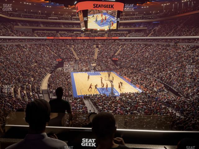 Seating view for Madison Square Garden Section Lexus Level Suite 28