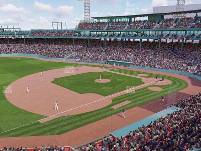 Seating view for Fenway Park Section Dell Technologies Suite L 15