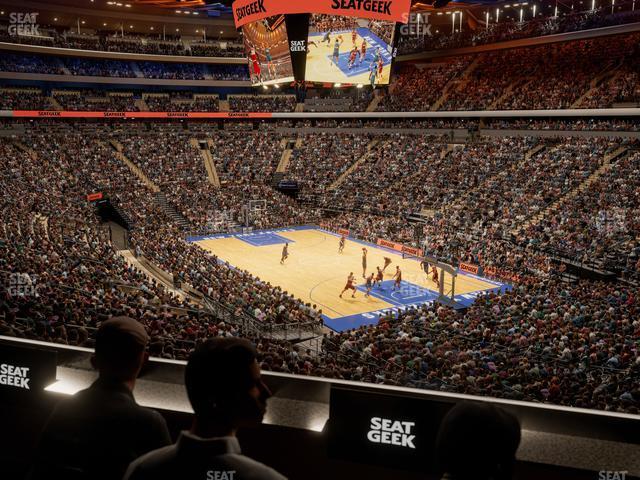 Seating view for Madison Square Garden Section Lexus Level Suite 24