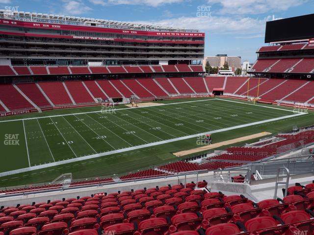 Seating view for Levi's Stadium Section 221