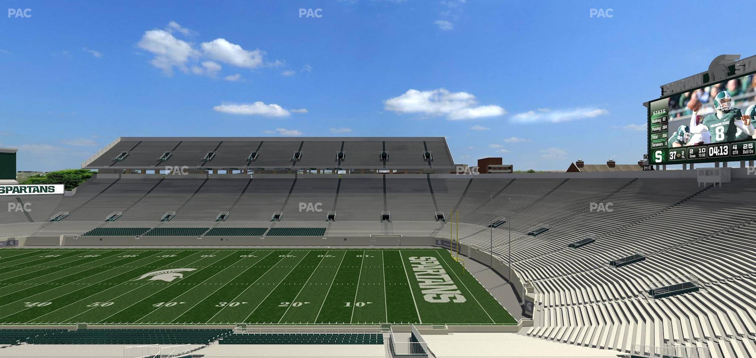 Seating view for Spartan Stadium (Michigan) Section 21