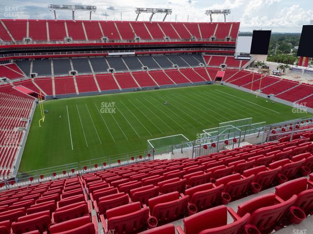 Seating view for Raymond James Stadium Section 307