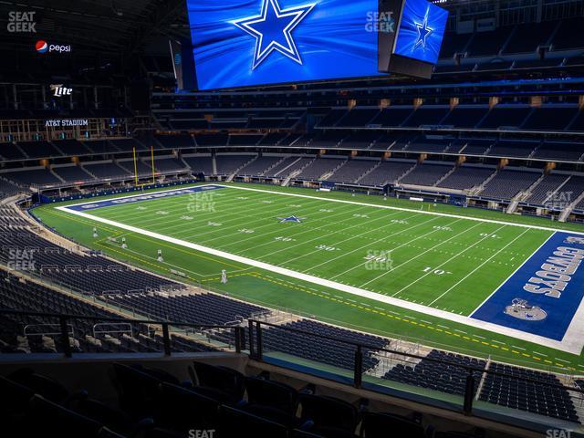 Seating view for AT&T Stadium Section 305