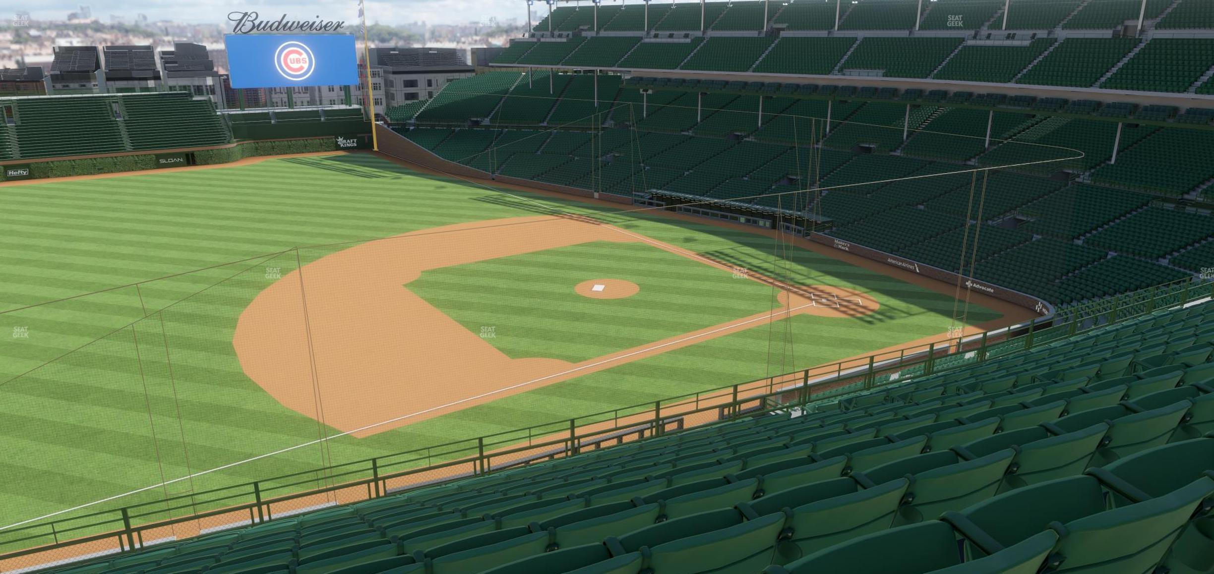 Seating view for Wrigley Field Section 308 Left