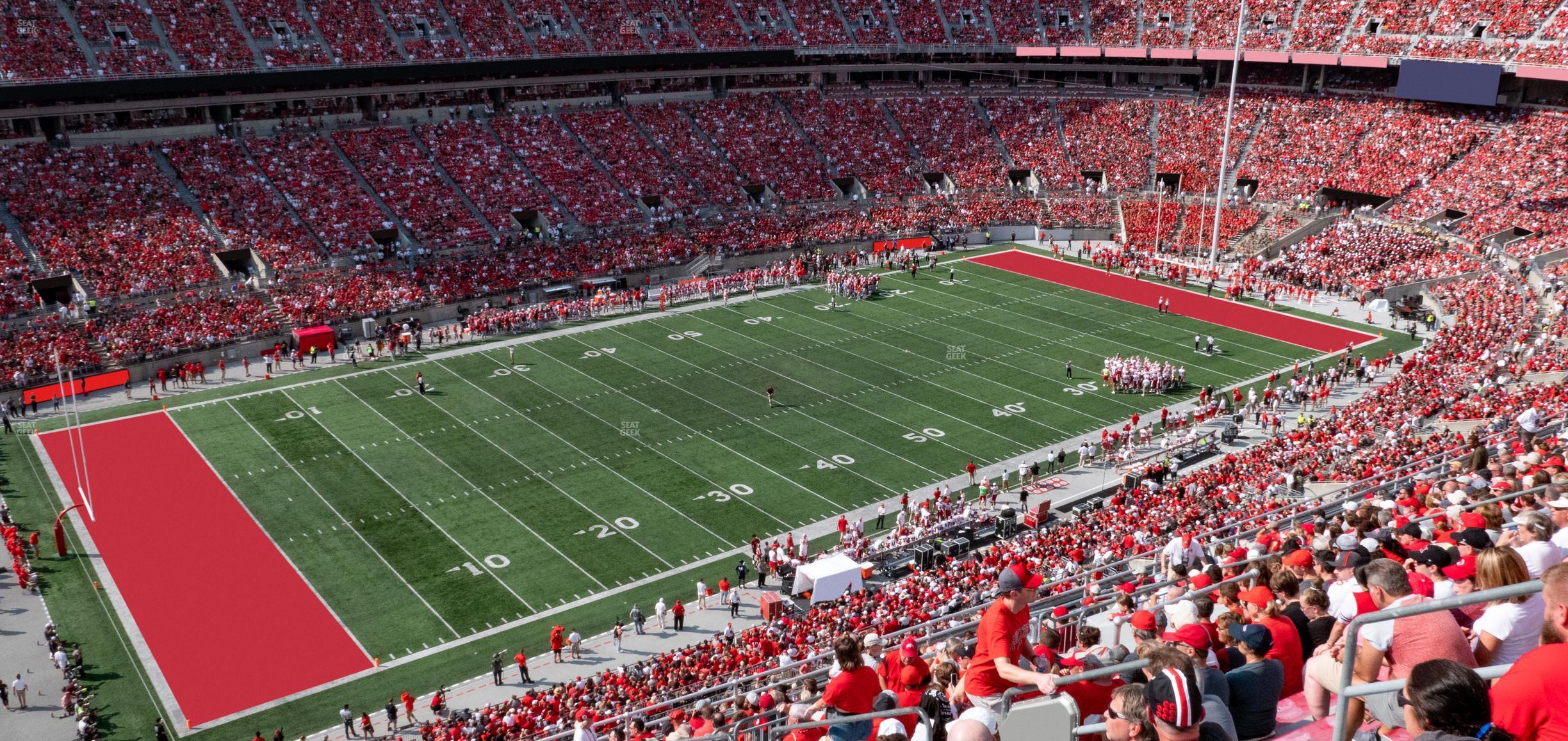 Seating view for Ohio Stadium Section 28 C