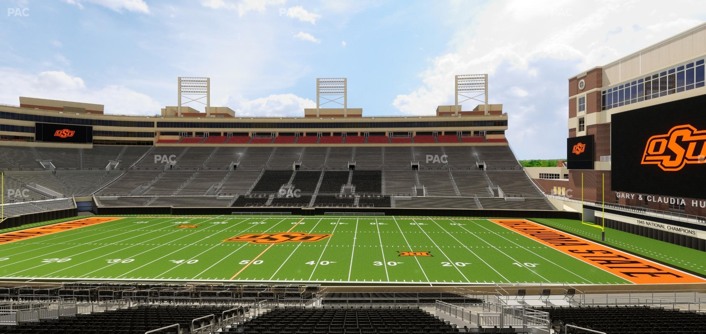 Seating view for Boone Pickens Stadium Section 105