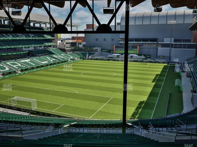 Seating view for Providence Park Section 210