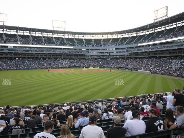 Seating view for Guaranteed Rate Field Section 161