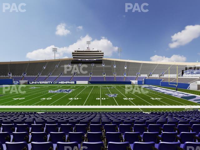 Seating view for Simmons Bank Liberty Stadium Section Box 119