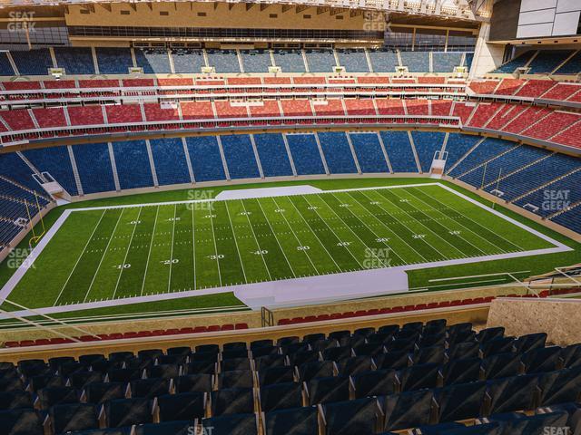 Seating view for NRG Stadium Section 636