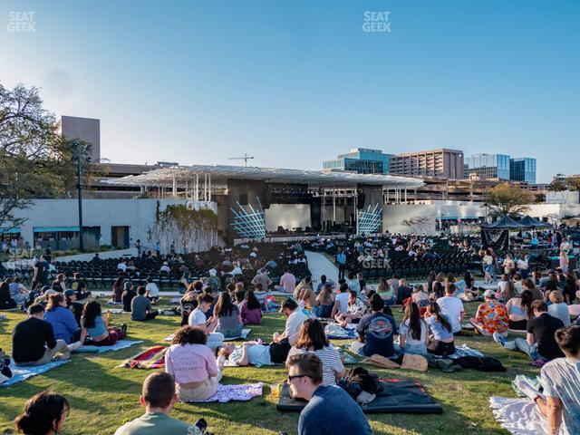 Seating view for Moody Amphitheater Section Ga Lawn