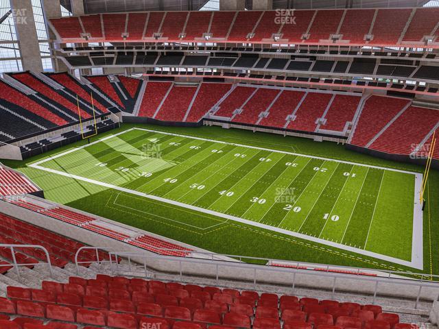 Seating view for Mercedes-Benz Stadium Section 336