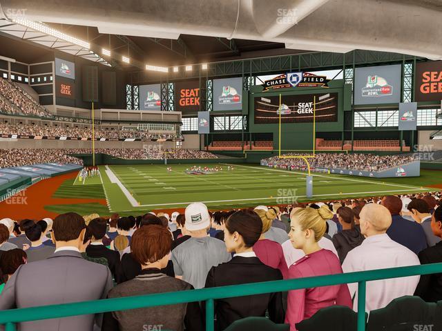 Seating view for Chase Field Section 119 W