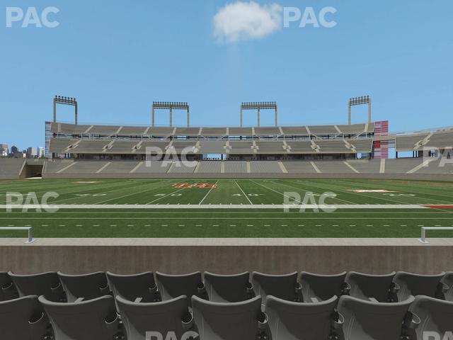 Seating view for TDECU Stadium Section 108