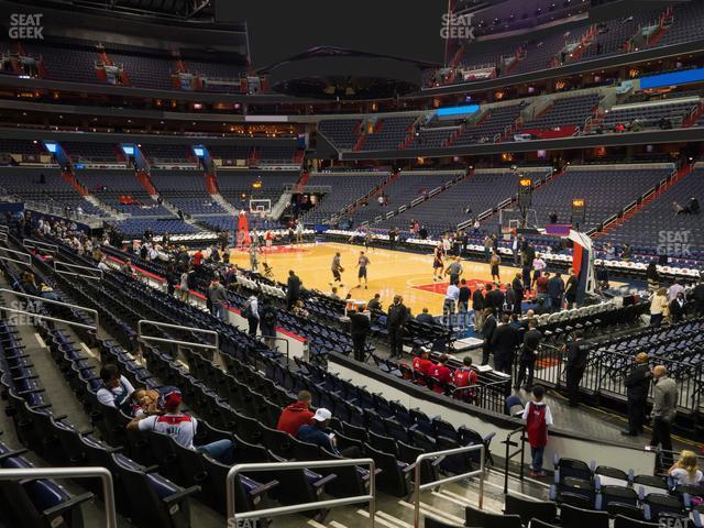 Seating view for Capital One Arena Section 103