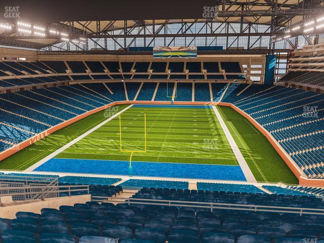 Seating view for Ford Field Section 345